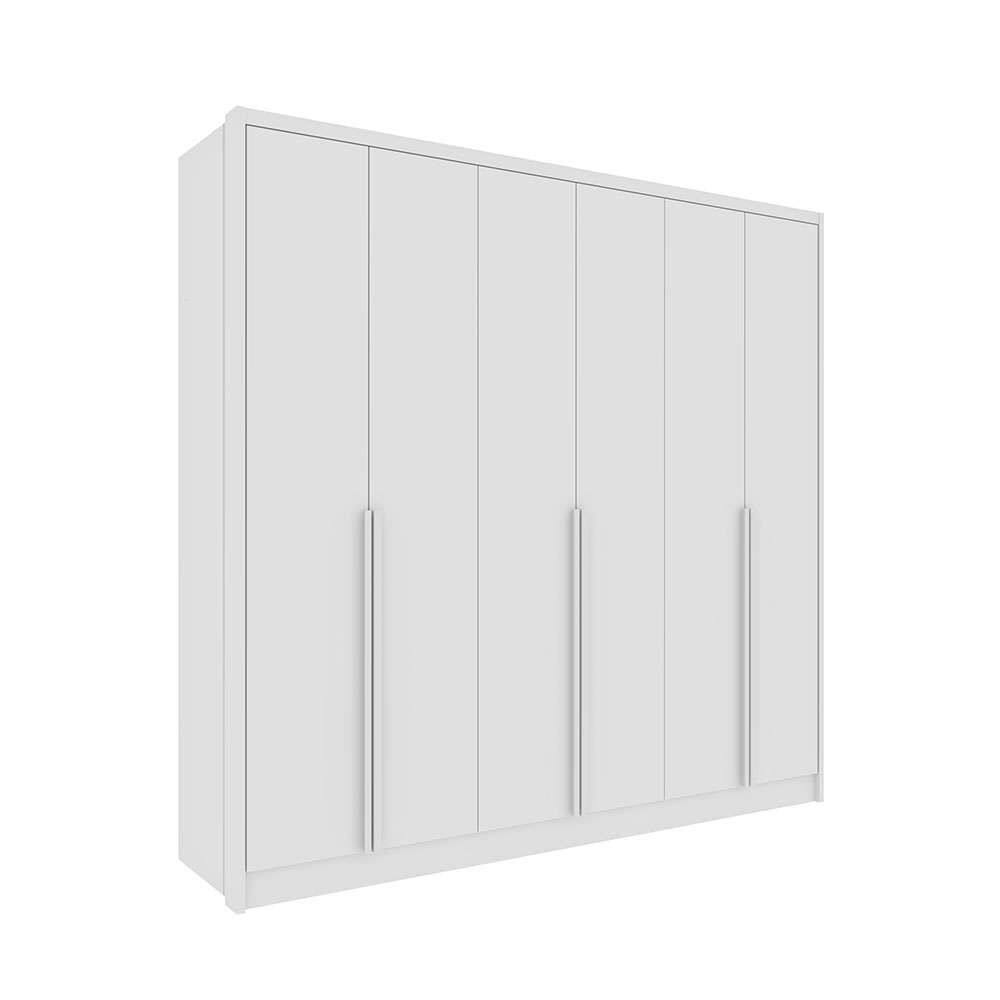 guarda-roupa casal pequin 6 pt 6 gv neve