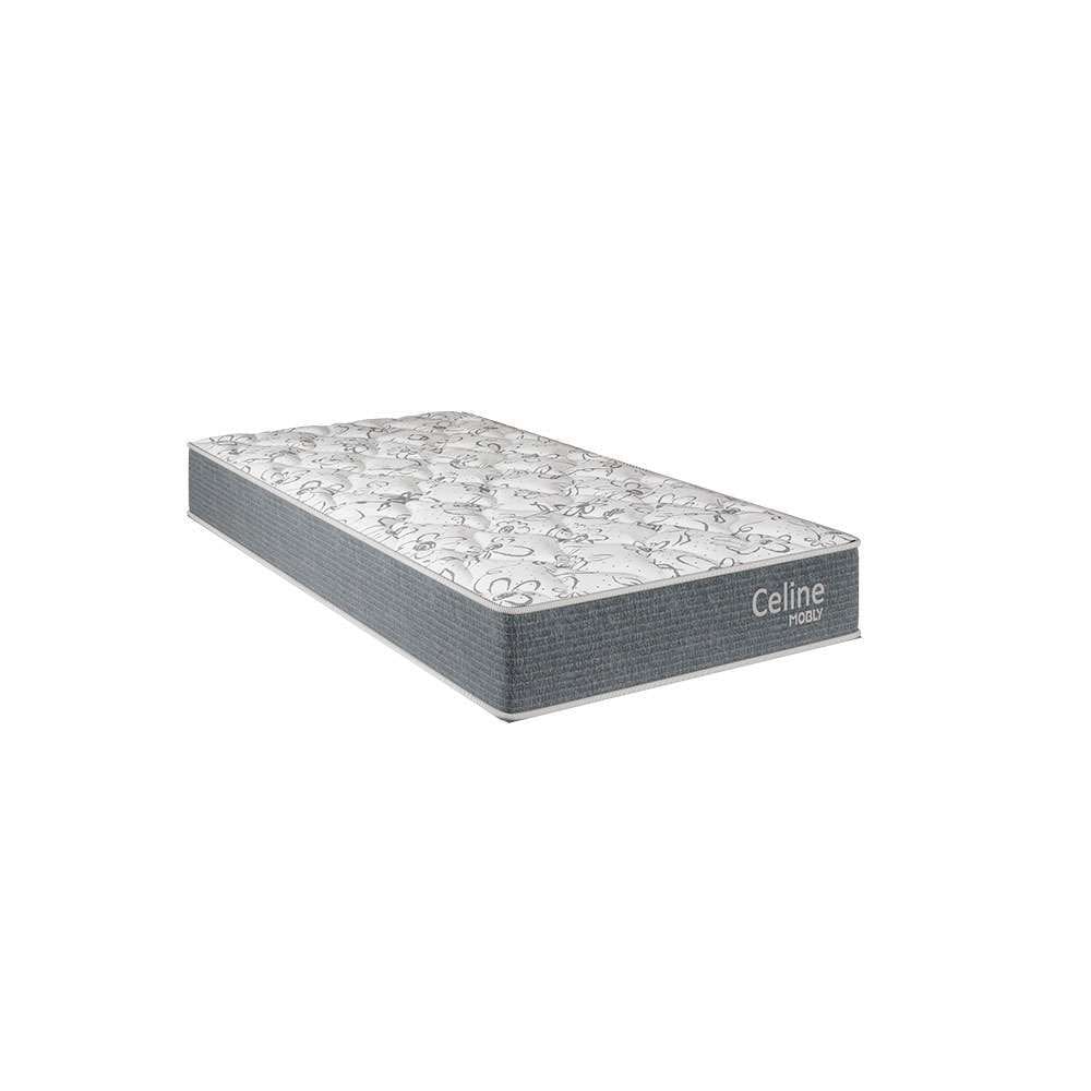colchão solteiro mola ensacada celine (22x88x188) cinza