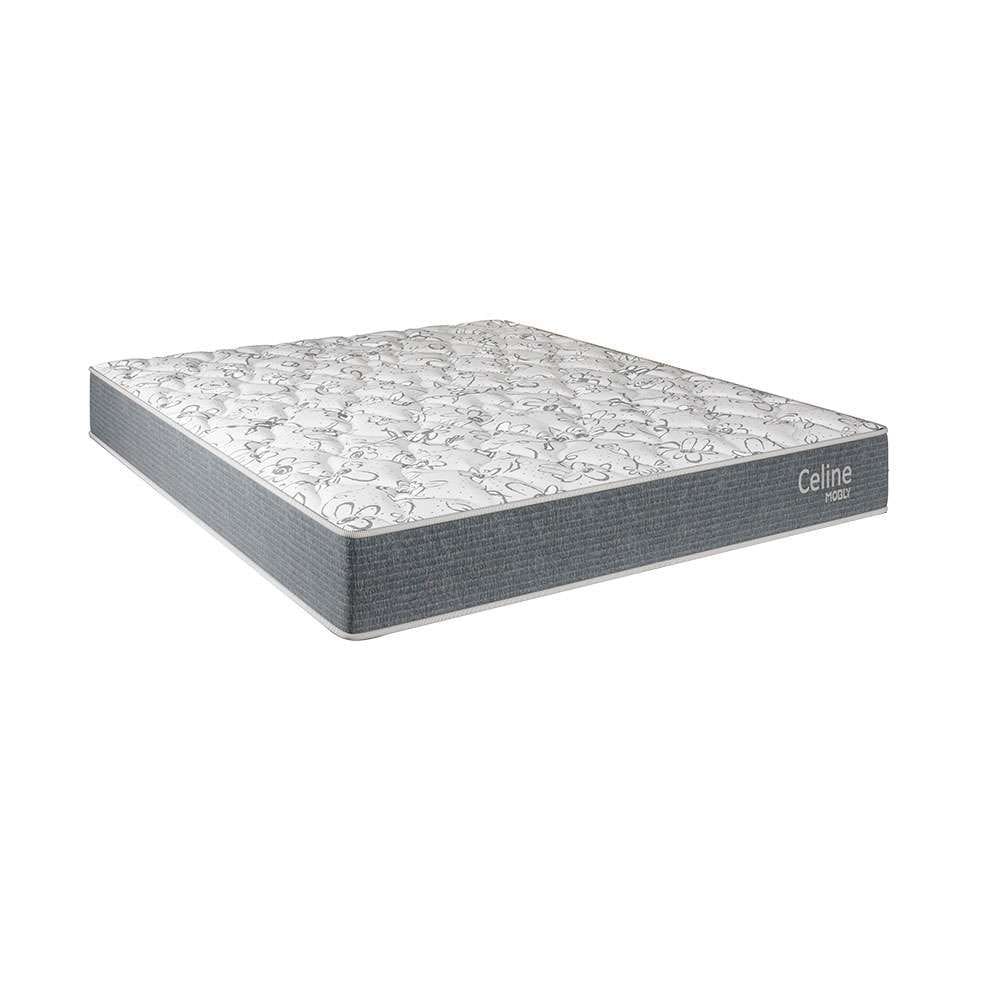 colchão queen mola ensacada celine (22x158x198) cinza