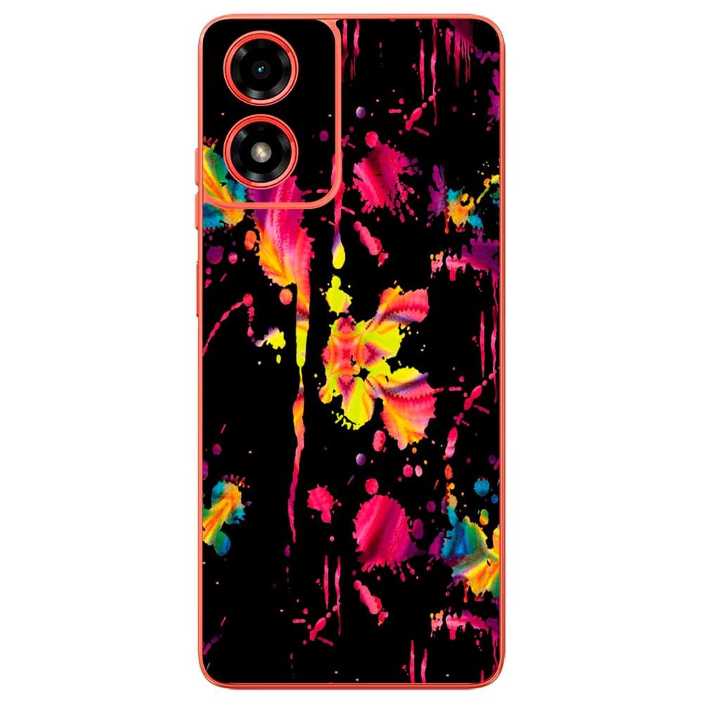 Capa Adesivo Skin206 Verso Para Motorola Moto G04S (2024)