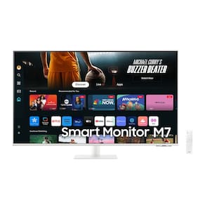 Samsung Smart Monitor M7 43" 2024 4K, Tela Plana, Painel VA, 60Hz, 4ms, HDR10, HDMI, USB, USB-c, Speaker, Tizen™, Smart Hub, Gaming Hub