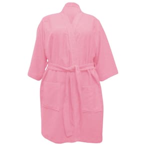 Roupão Feminino Microfibra Inverno Macio Adulto Tam GG Rosa
