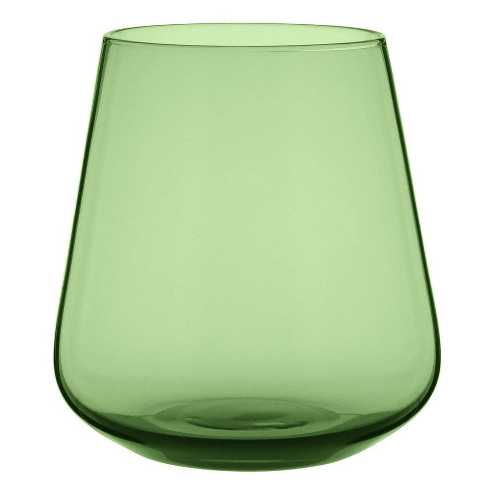 JG 2PÇ COPO HOME&CO COMODORE VIDRO 400ml 10x9x9cm VERDE