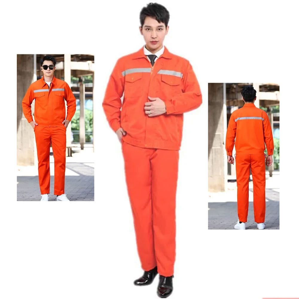 Conjunto Uniforme Profissional EPI Faixa Refletiva Segurança do Trabalho Construçao Civil Mecanico Eletricista