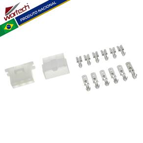 Kit Completo Conector Regulador Retificador Shineray Sun 150 - Wortech
