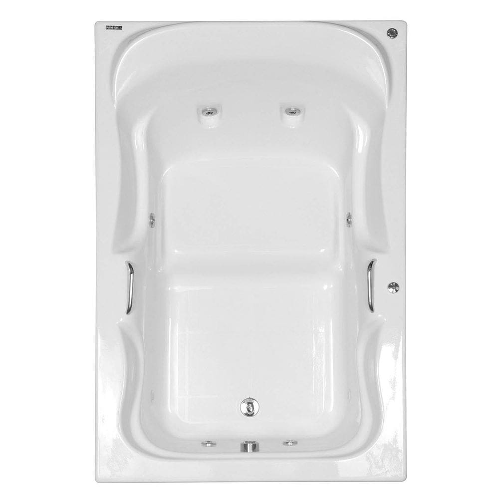 Banheira Hidromassagem Astra Serenade Maggiore Luxo 180cmx120cmx48cm - 04 Jatos Gel Coat P6 Com Aquecedor 110V
