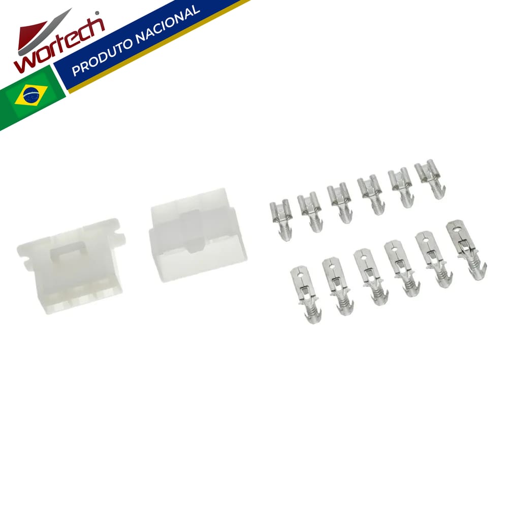 Kit Completo Conector Regulador Retificador Er 5 500 (97-05) Wortech