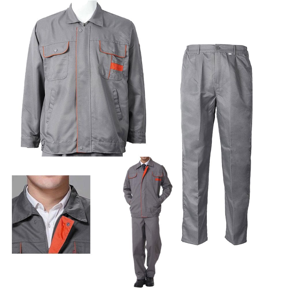 Conjunto Uniforme EPI Listra Refletiva Construçao Civil Obra Segurança Mecanico Prestador de Serviço