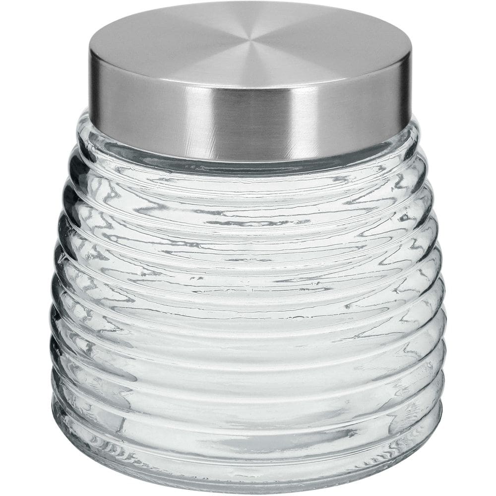 Pote Porta Mantimentos Home&co Vidro 800ml 12x12x12 Cozinha