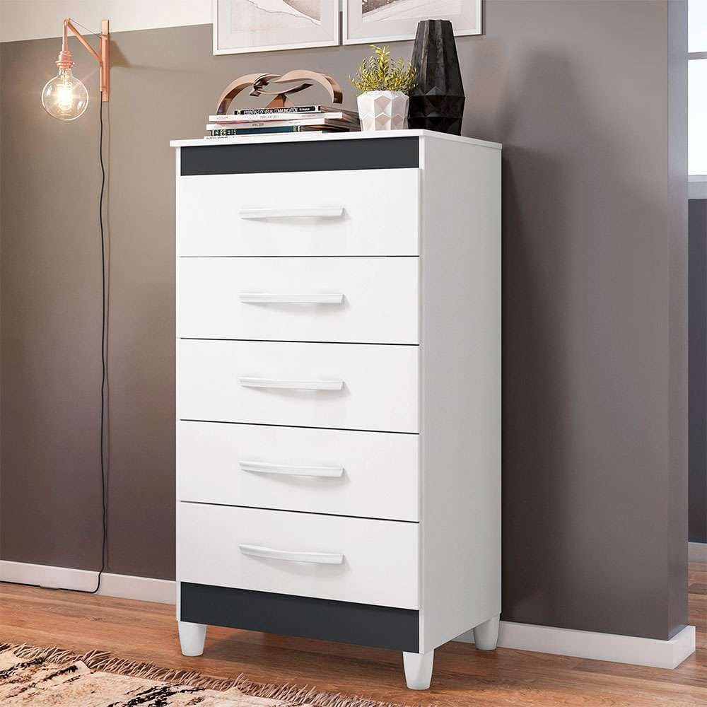 cômoda esmeralda flex 5 gv cinamomo