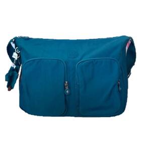 Bolsa Kipling Sidney Alça Transversal Azul - Twinkle Teal