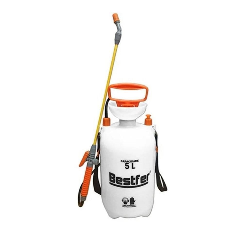 Pulverizador Manual Compressão Previa Jardim Planta Horta 5L