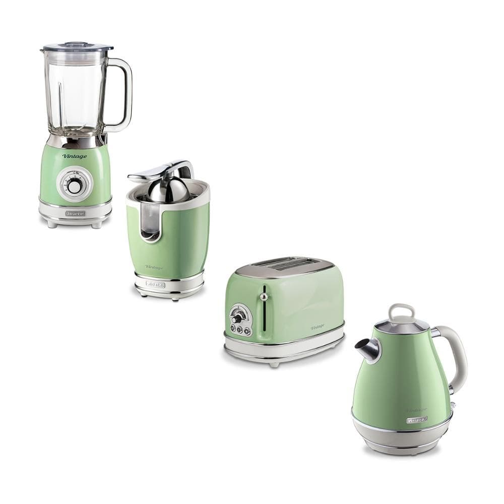 Liquidificador Espremedor Torradeira Chaleira Vintage Verde Ariete 127v