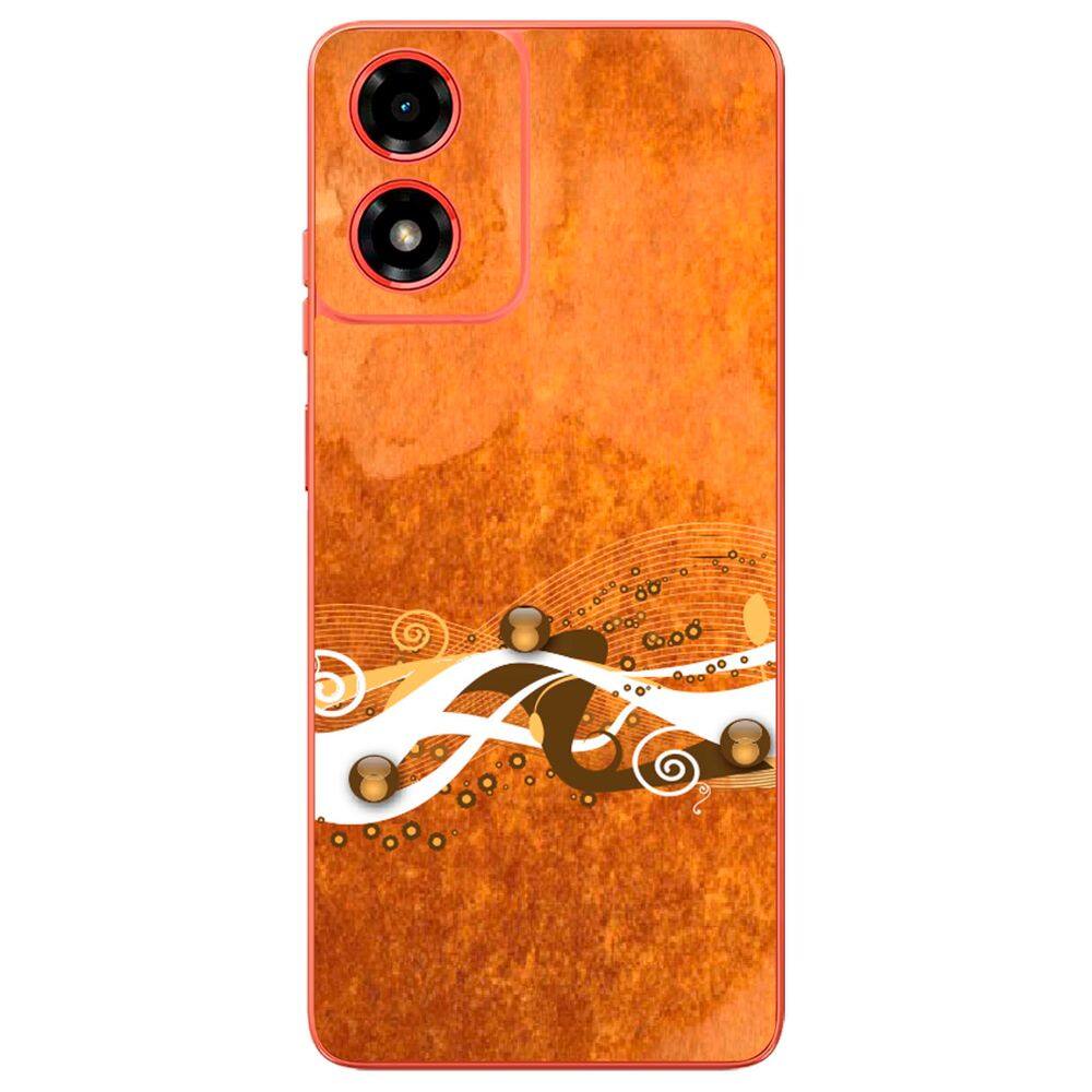 Capa Adesivo Skin371 Verso Para Motorola Moto G04S (2024)