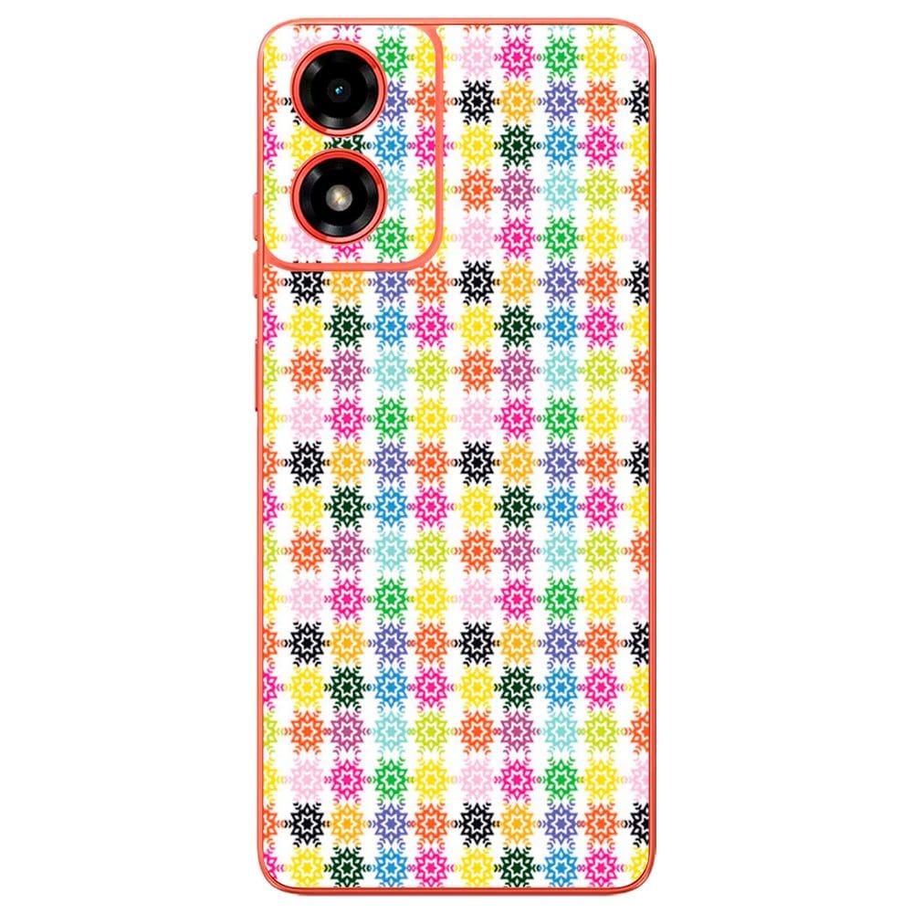 Capa Adesivo Skin191 Verso Para Motorola Moto G04S (2024)