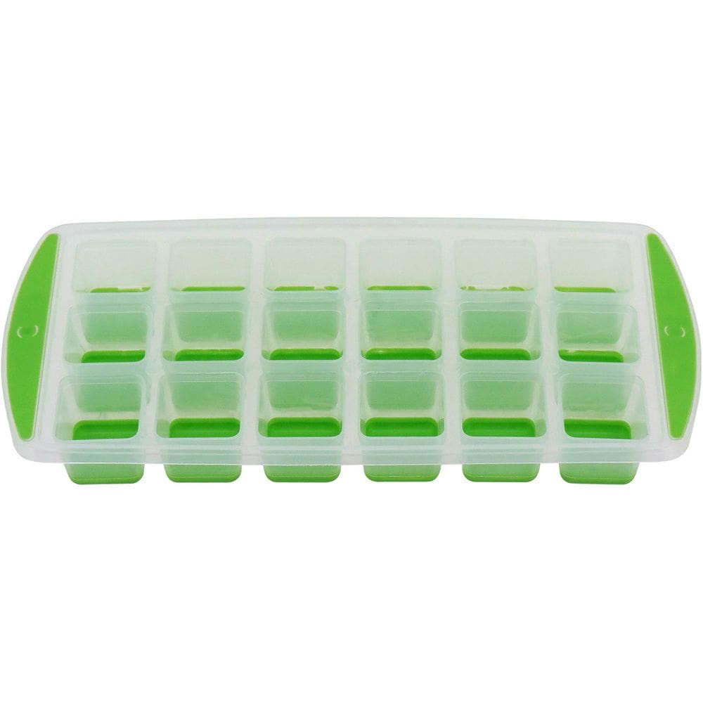 FORMA DE GELO PLÁSTICO 3x13x27cm VERDE