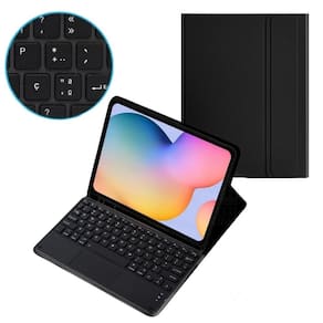 Capa Case Resistente Com Teclado Para Galaxy Tab S6 Lite