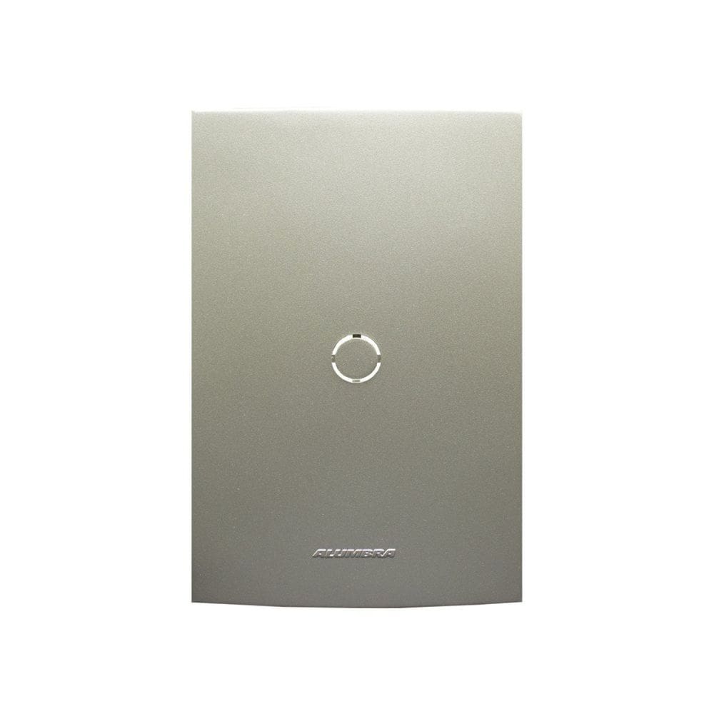 Placa 4X2 com Suporte Para Cega Saída De Fio Inova Pro Class Alumbra Champagne
