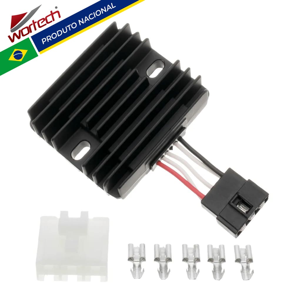 Regulador Retificador XT 660 R (05-18) + Conector - Wortech