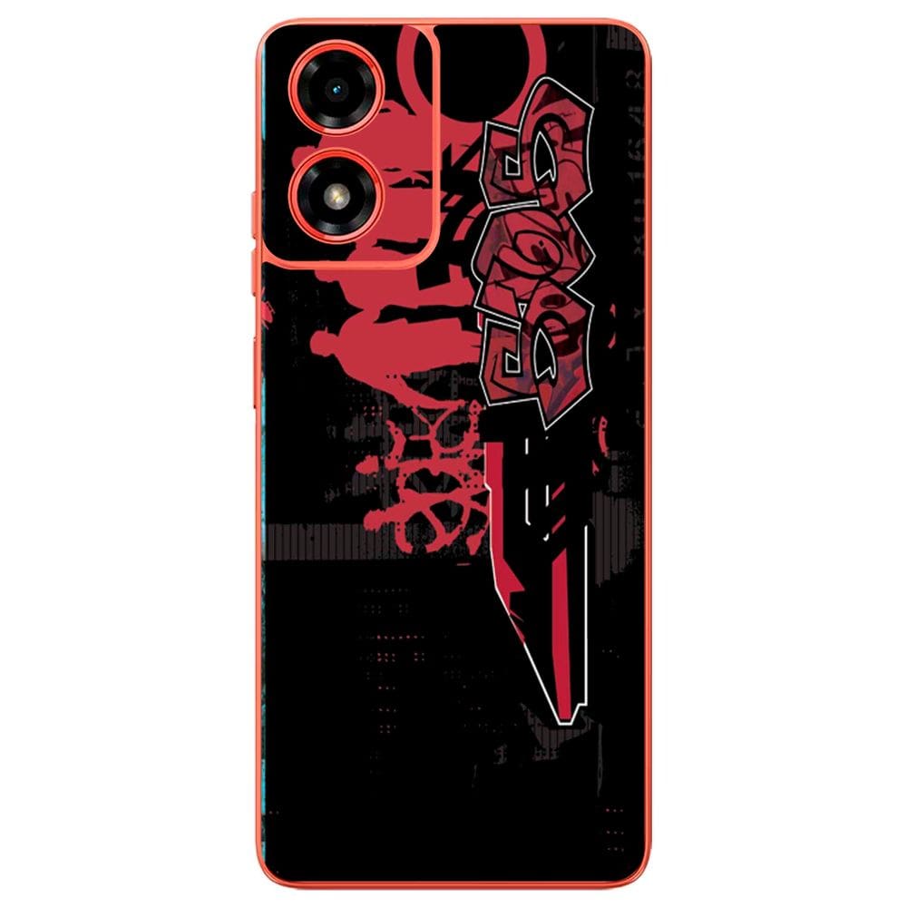 Capa Adesivo Skin055 Verso Para Motorola Moto G04S (2024)
