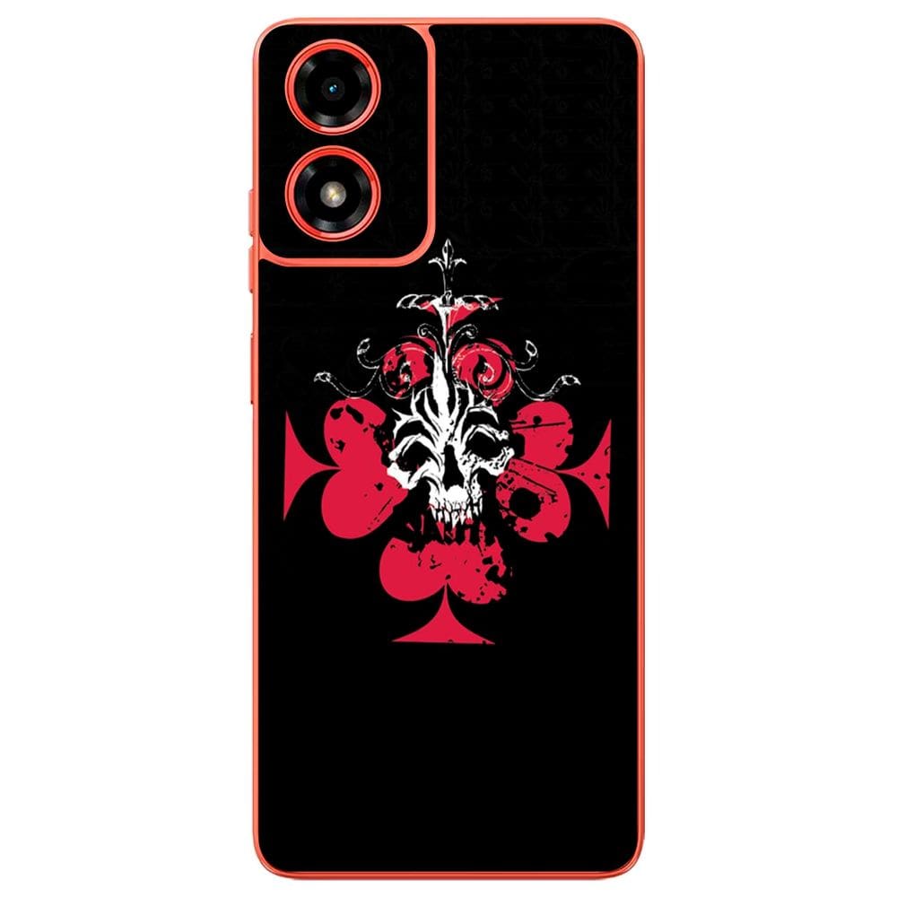 Capa Adesivo Skin008 Verso Para Motorola Moto G04S (2024)