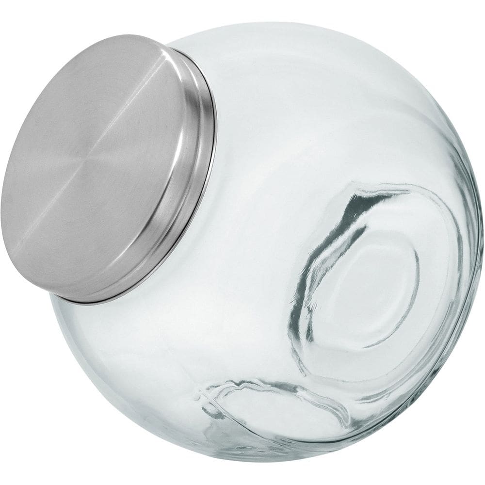 Pote Porta Mantimentos Home&co Vidro 2,2l 17x12x18cm Baleiro
