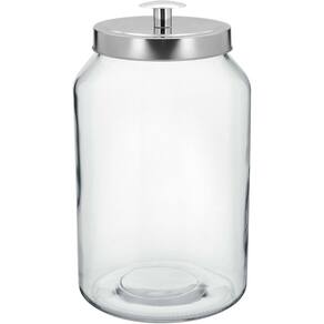 Pote Porta Mantimentos Home&co Vidro 4l 30x16x16cm Cozinha