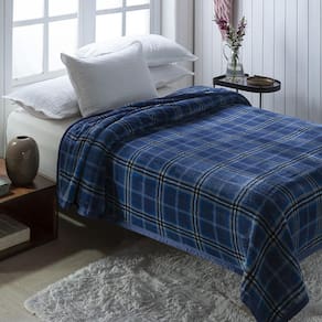 Cobertor Casal Jolitex Macio Dyuri 180X220Cm - Tartan