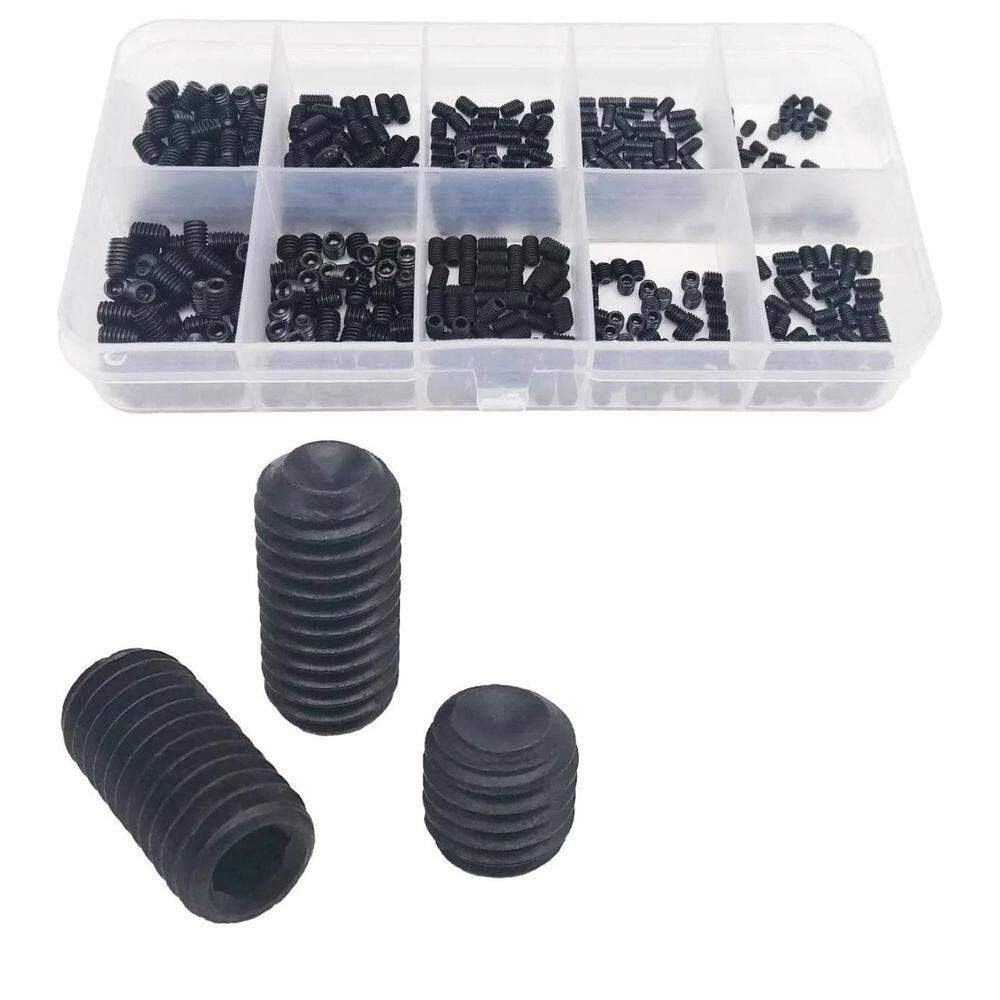 Kit 500 Rosca Parafusos Soquete Allen M2.5 M3 M4 Hexagonal