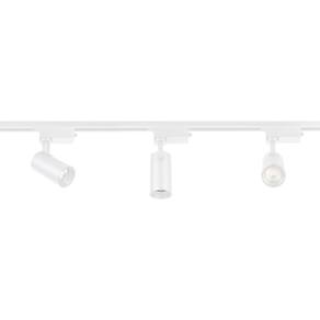 Trilho Eletrificado Com 3 Spots Led Up Blumenau 15W Bivolt