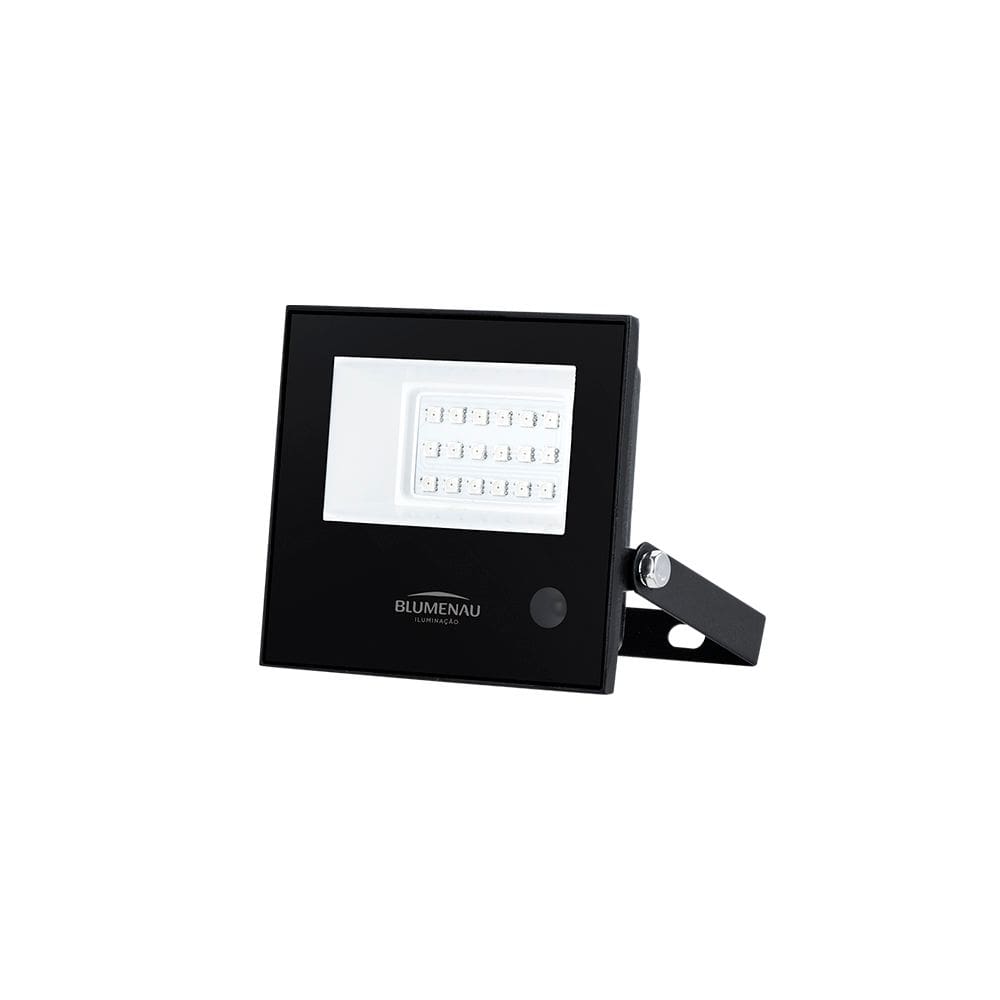 Refletor Blumenau Led Play RGB 20W Preto Bivolt