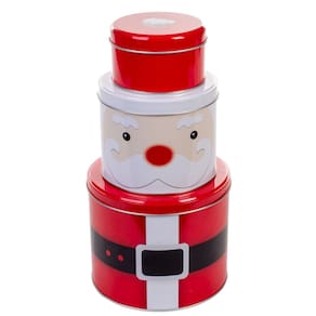 Lata para Presente de Natal - 3 Unidades