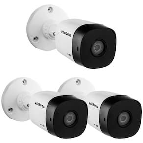 Kit 3 Câmeras Multi HD 2 Megapixels 3.6mm 30m VHD 1230 B G7 Intelbras