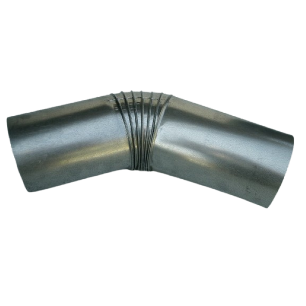 Curva Para Chaminé 45º 130Mm Galvanizada