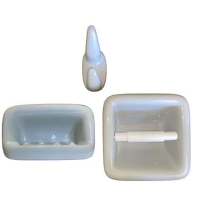 Kit Para Banheiro Louça Areia 3 Peças De Embutir Icasa