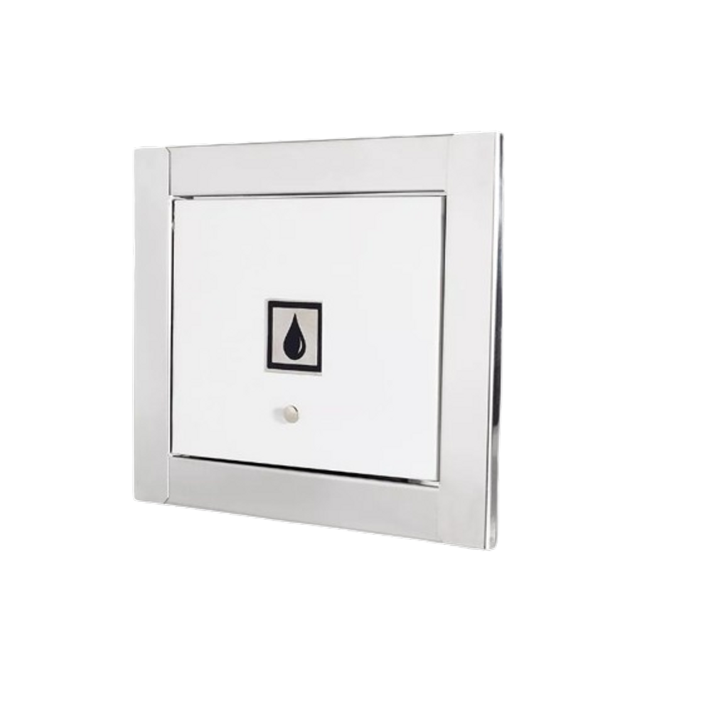 Visor Parede Água 100% Inox Basculante – Inox