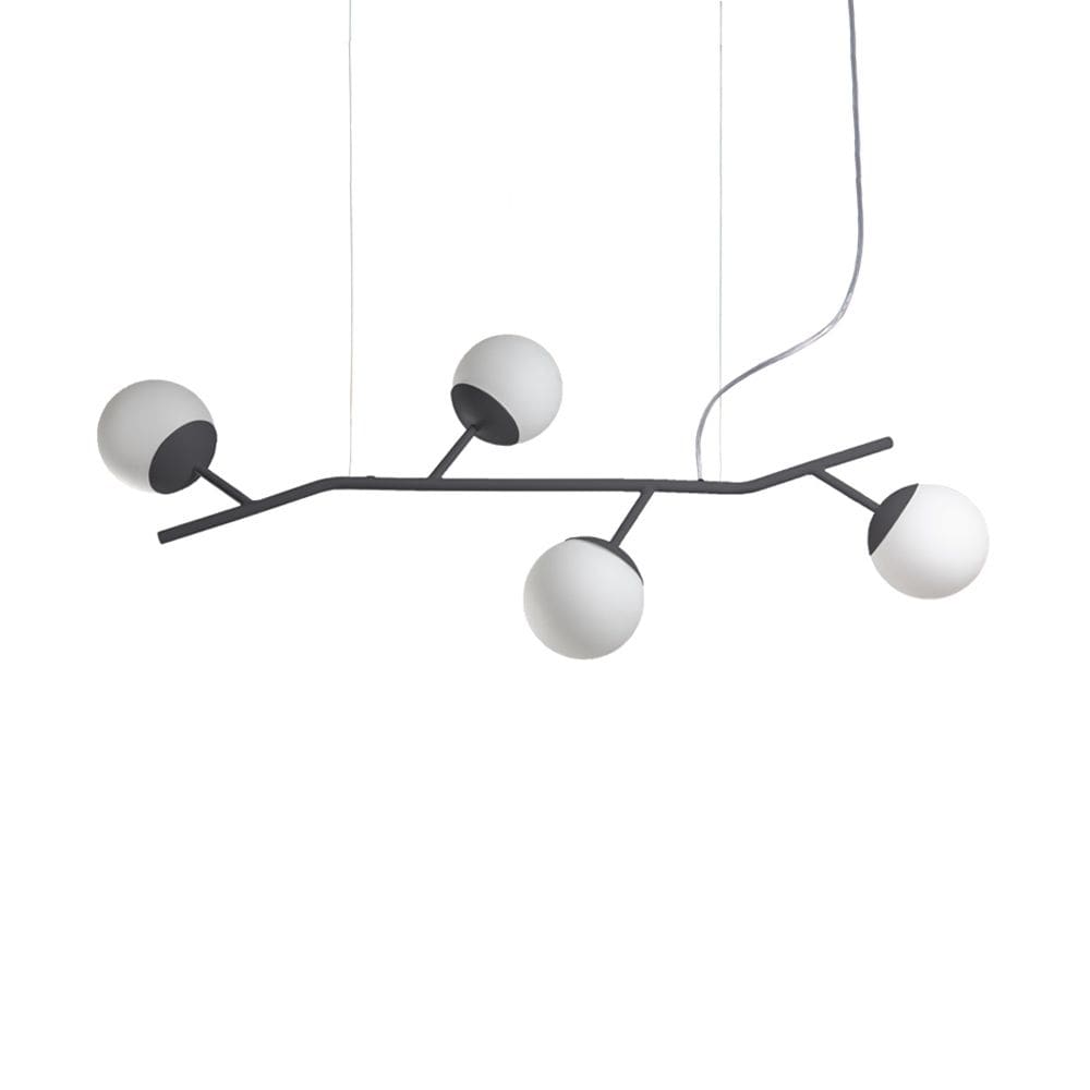 Lustre Pendente Blumenau Flora Horizontal G9 Bivolt