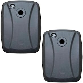 2 Bases para Ombrelone Reforçada 60Kg Suporte Água ou Areia 60x78 Importway Iwbo-60