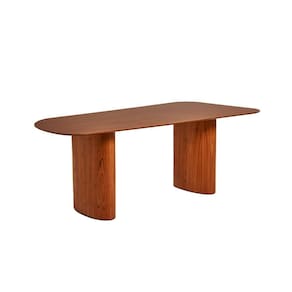 mesa de jantar retangular com tampo mdf maia 240 cm