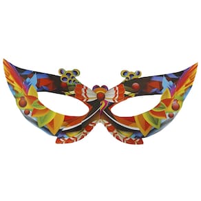 Painel de Festa Máscara Borboleta - 130cm x 50cm