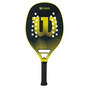 Raquete de Beach Tennis Force Esportiva Nivel Intermediario Unissex 24 Furos Wilson