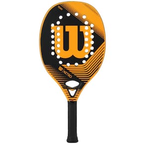 Raquete de Beach Tennis Nitro 34 Furos Intermediário Potente Esportiva Unissex Wilson