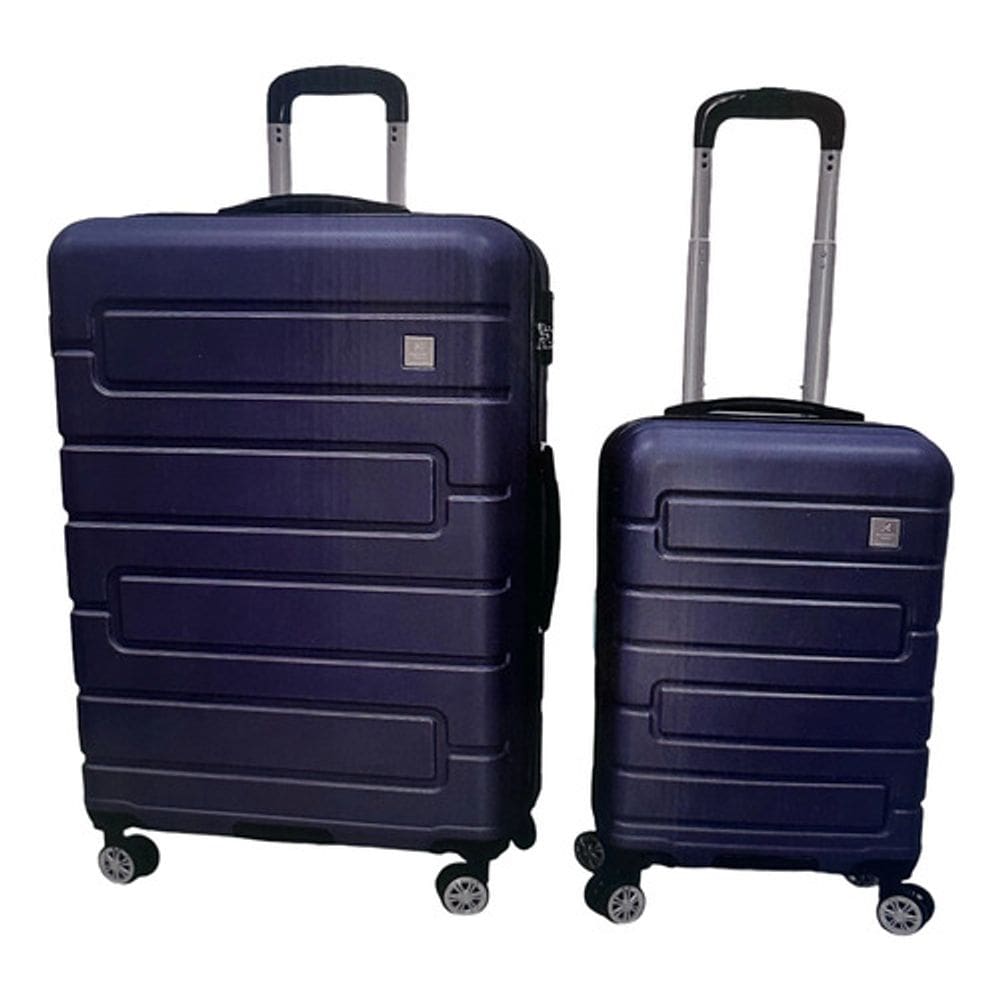 Kit 2 Malas Viagem Lock Button 71x49x29cm E 51x35x23cm