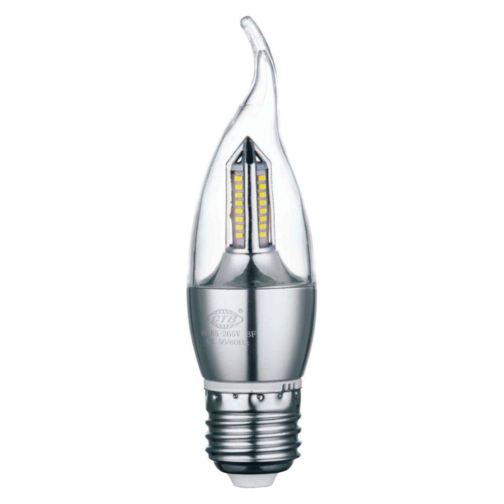 Lâmpada Vela Led 4W E27 Chama Bivolt