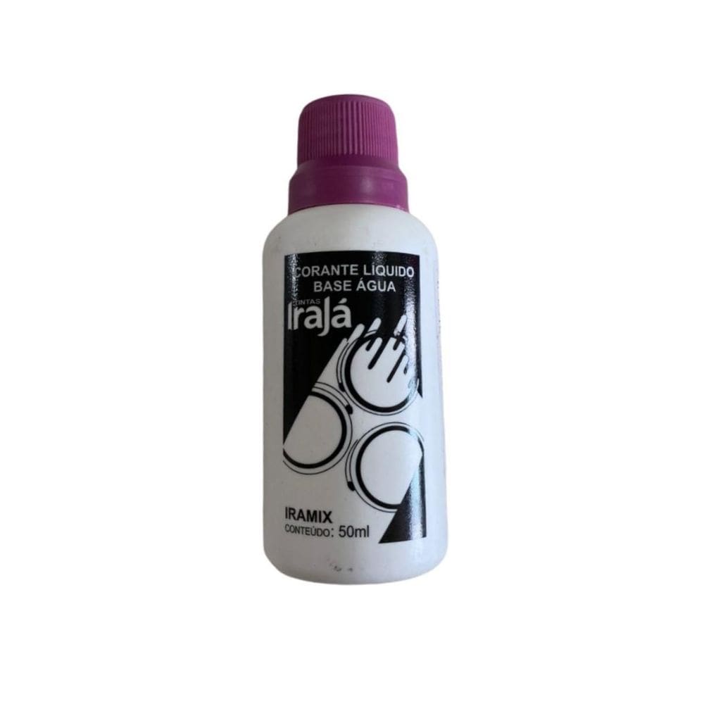 Pigmento Corante Líquido Bisnaga Tinta 50Ml Violeta Irajá