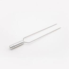 Espeto duplo de inox 40cm - ARTEINOXX