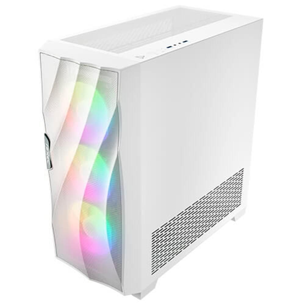 Gabinete Gamer ANTEC DF700 FLUX White Lateral Vidro Temperado Micro ATX/MINI ITX/ATX 3 FANS ARB