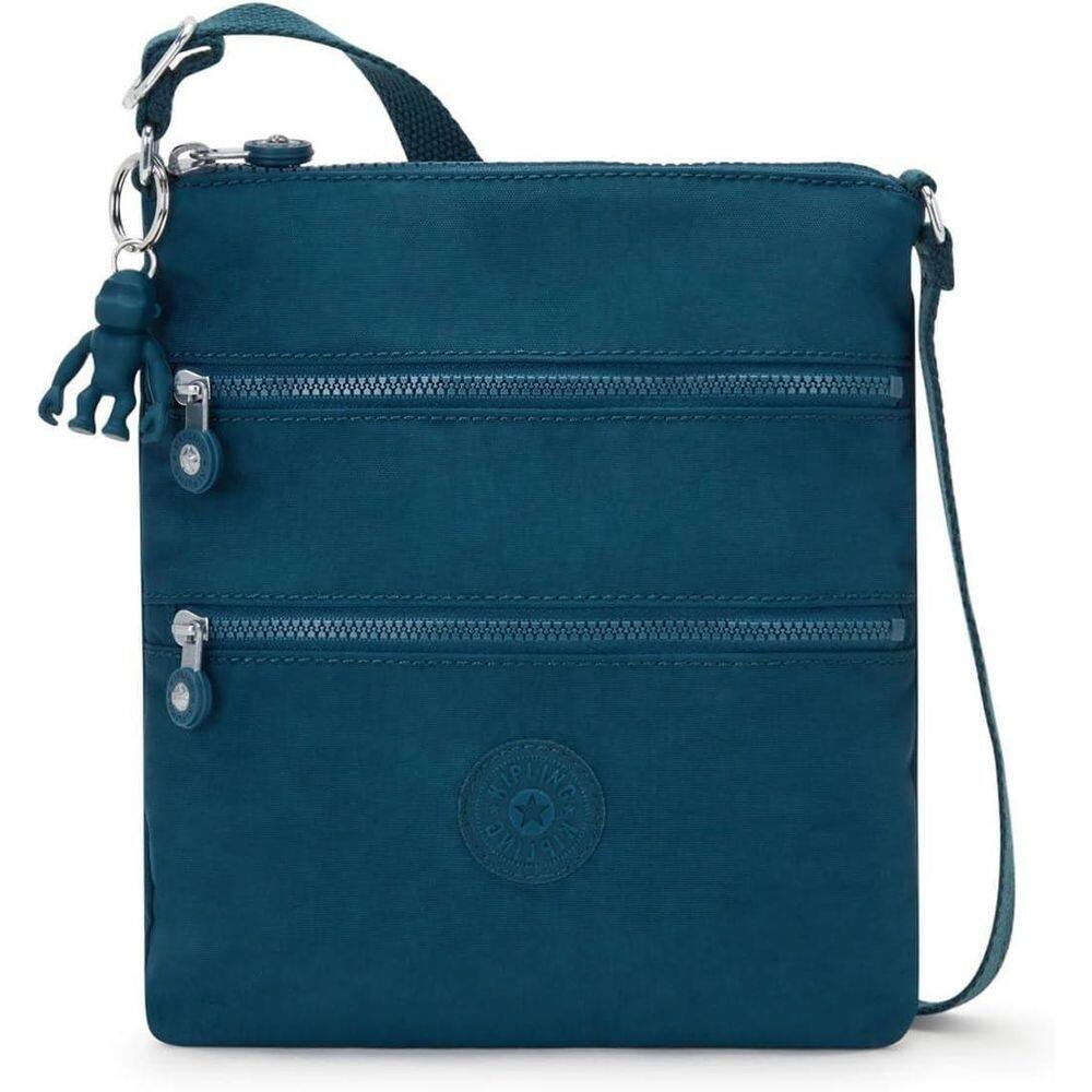 Bolsa Kipling Transversal Keiko Azul - Cosmic Emerald