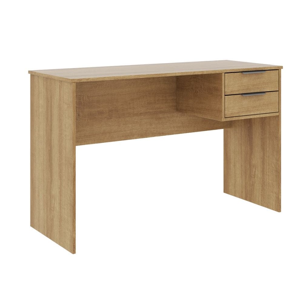 Mesa Escritório Computador 2Gaveta Home Office Laura Amêndoa