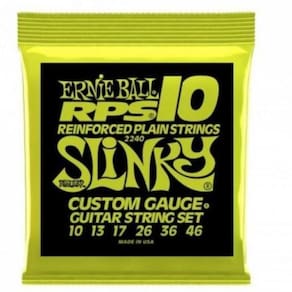 Encordoamento para Guitarra 010.046 RPS Ernie BALL